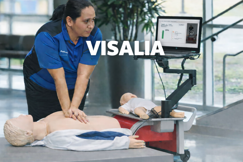 CPR Verification Station in Visalia, CA